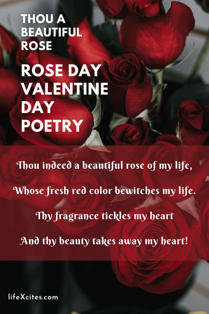 Valentine day poetry