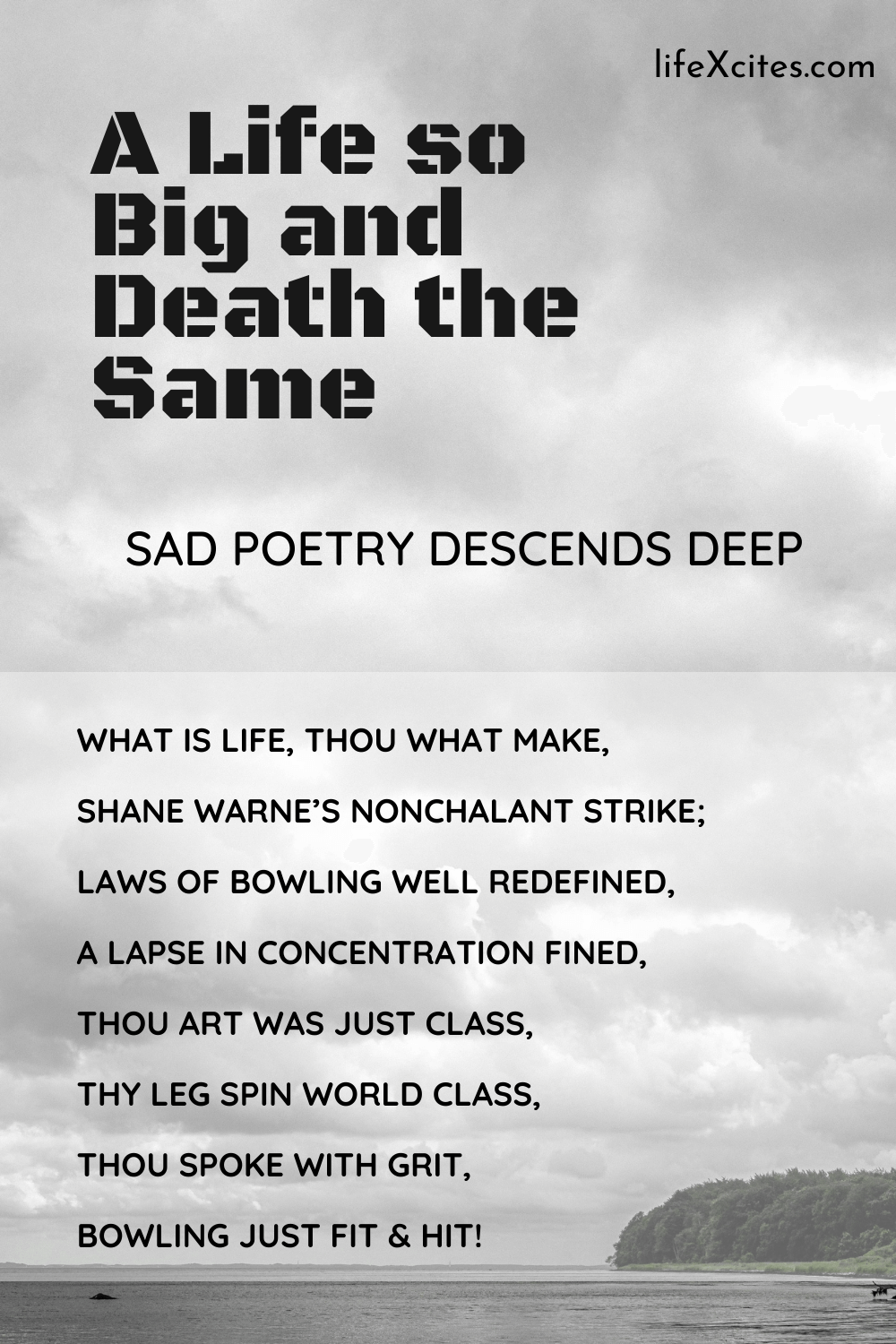 What Is A Sad Poem Called