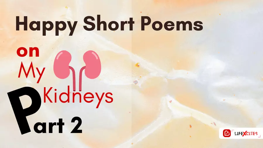 Happy Short Poems on My Kidneys