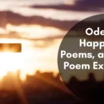 Ode Poem Examples