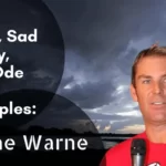 Ode Poem Examples Shane Warne