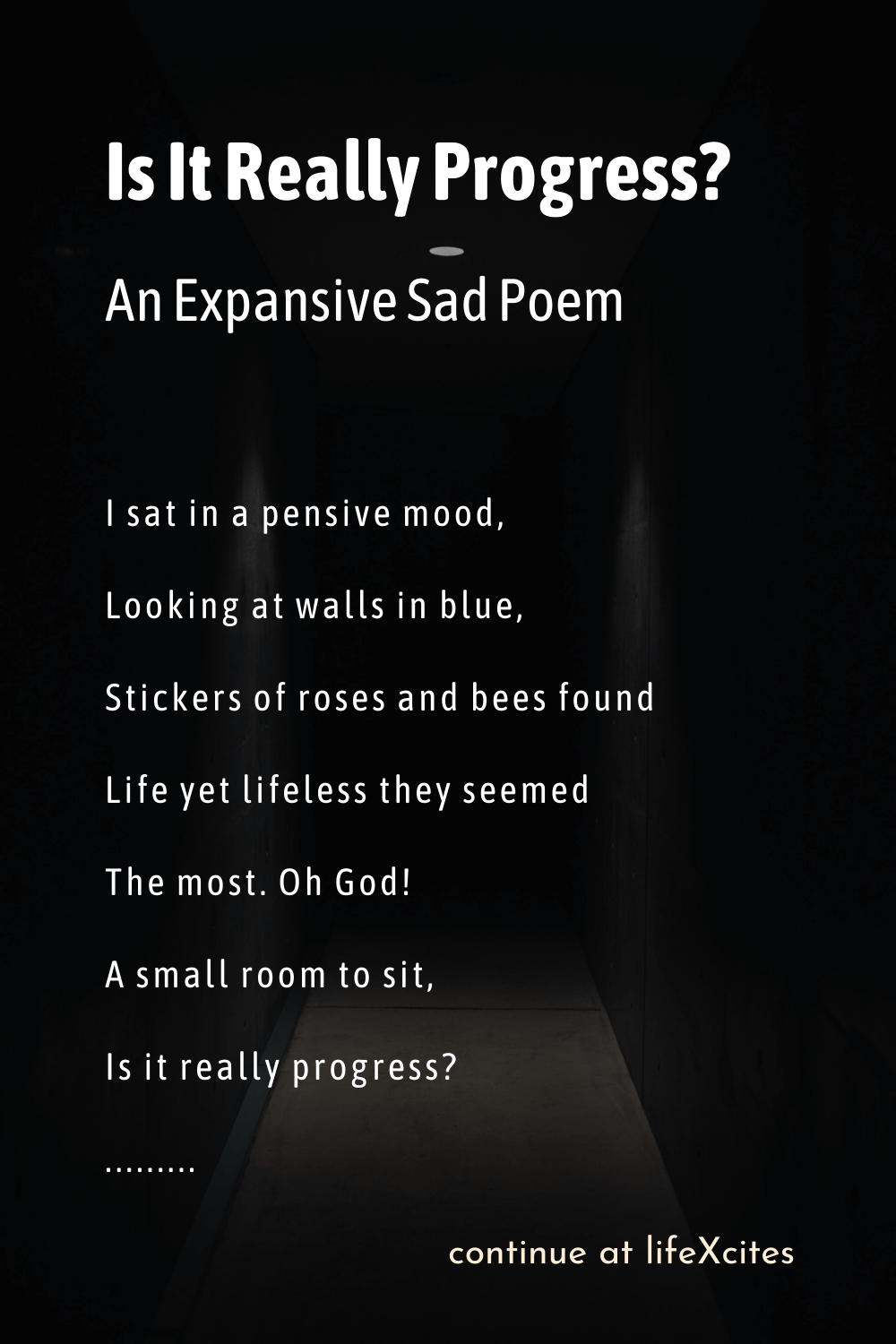 Is It Really Progress An Expansive Sad Poem