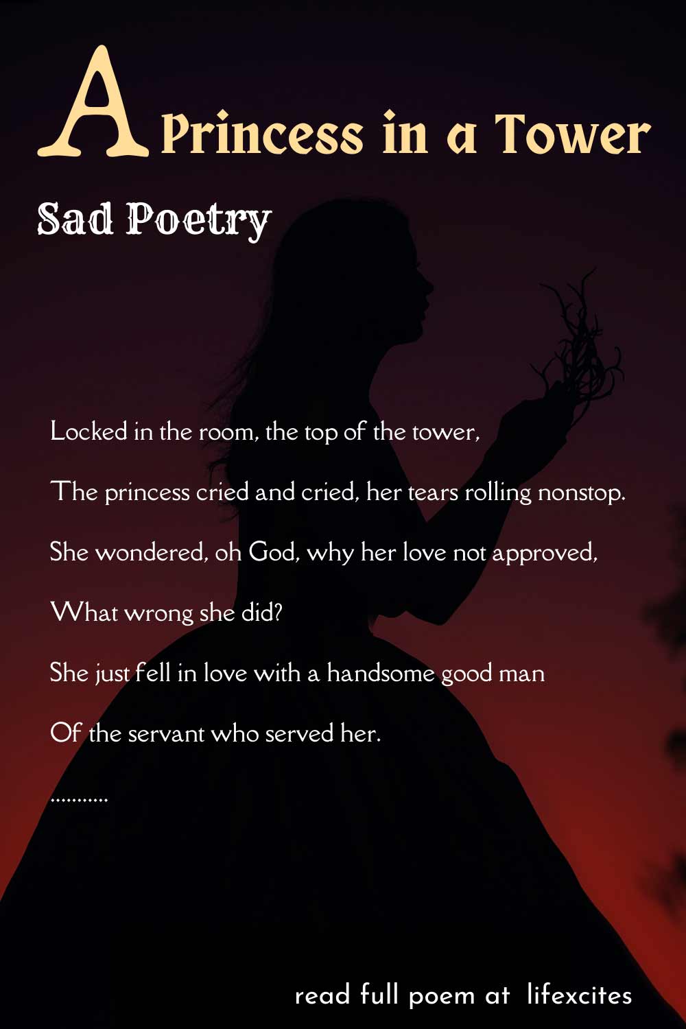 Sad Love Poetry: A Princess in a Tower – Lifexcites