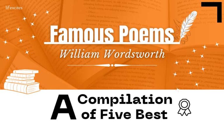 Famous Poems William Wordsworth: A Compilation Of Five Best